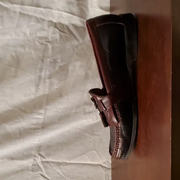 Johnston Murphy Men's Aragon II Black-Brown, 11.5
