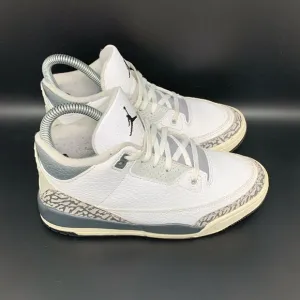 Jordan 3 Retro  PS Hide N Sneak Basketball Shoes FB4416-100 Youth Sz 2.5