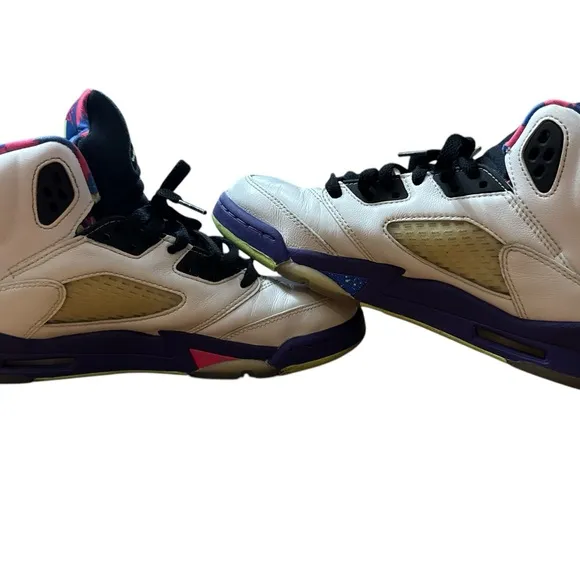 Jordan 5 Retro GS Alternate Bel Air 2020 Size 7Y Boys/Girls Used DB3024-100