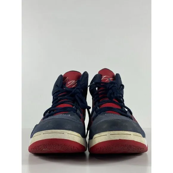 Jordan Flight 23 RST Sneakers Navy Blue/Red (512234-401) Size 11.5 US Men's C393