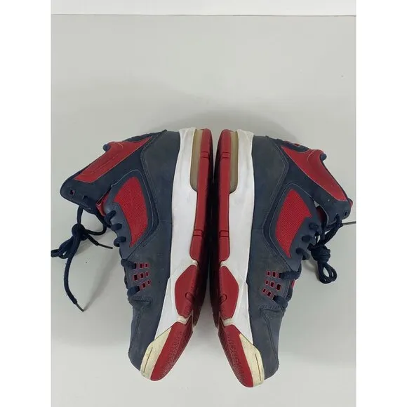 Jordan Flight 23 RST Sneakers Navy Blue/Red (512234-401) Size 11.5 US Men's C393