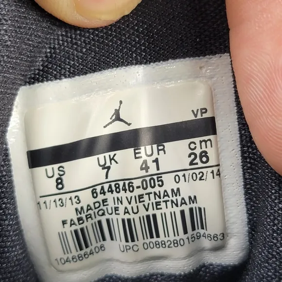 JORDAN Flight Mens 8