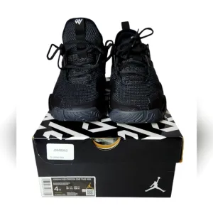 Jordan Westbrooke One Take GS Size 4 Y - Black Sneakers