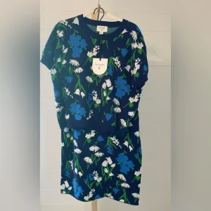 Kate Spade New York x Target Floral Knit Top and Skirt Set - Blue Green White L