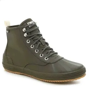 Keds Green Scout Splash Water Resistant Boots Canvas Insulated Women's 7M B14B