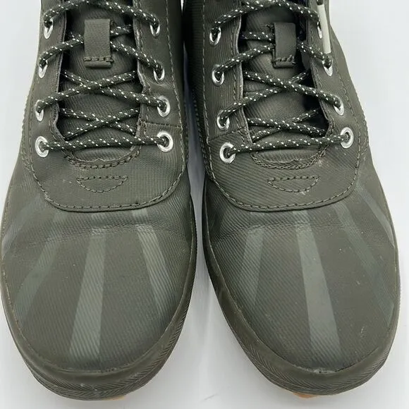 Keds Green Scout Splash Water Resistant Boots Canvas Insulated Women's 7M B14B