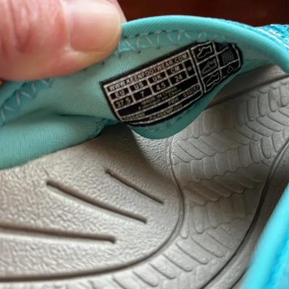 Keen Bali Blue Sandal Size 7