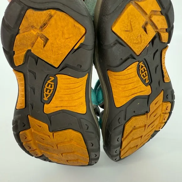Keen Blue and Gray Outdoor Sandals with Adjustable Straps