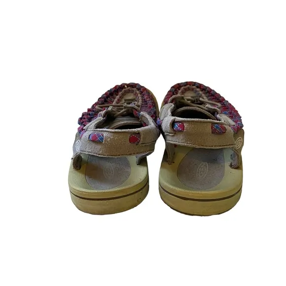 Keen Braided Sandals Hiking Uneek Huarache Pink Purple Outdoor String Camping