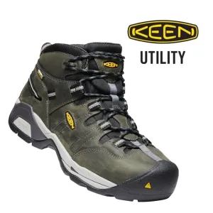 Keen Detroit XT Waterproof Boot Steel Toe Magnet Metatomical Footbed Men 10D