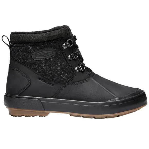Keen Elsa II Black Ankle Winter Waterproof Boots
