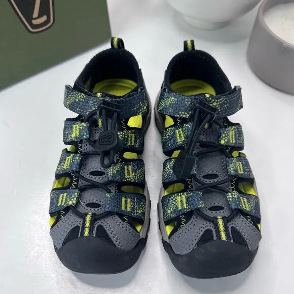 Keen Newport H2 Outdoor Hiking Water Sandals 1022825 Blue Gray Toddler 10 NWB