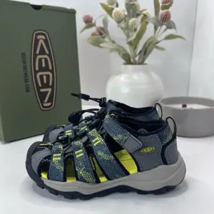 Keen Newport H2 Outdoor Hiking Water Sandals 1022825 Blue Gray Toddler 10 NWB
