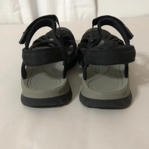 Keen Rose Black Outdoor Hiking Trail Sporty Sandals Size 8.5