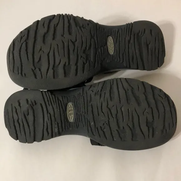 Keen Rose Black Outdoor Hiking Trail Sporty Sandals Size 8.5