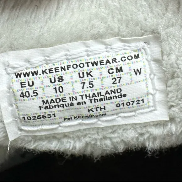 Keen Terradora II Wintry Womens 10 Winter Snow Boots Lined Waterproof Pull On