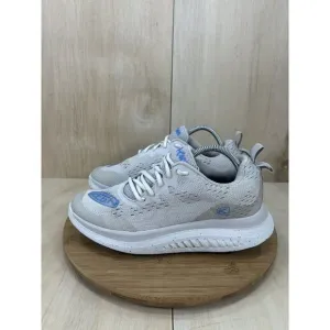 Keen Wk400 White Blue Athletic Walking Shoes Womens Size 9.5