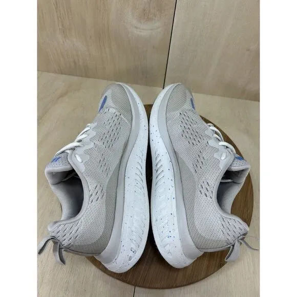 Keen Wk400 White Blue Athletic Walking Shoes Womens Size 9.5