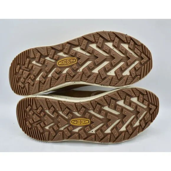 Keen Womens Size 8.5 WK400 Leather Safari Birch Walking Shoes Sneakers