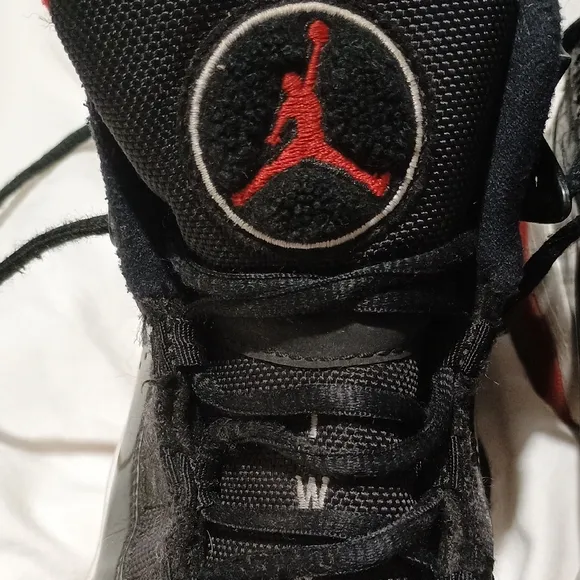 Kids Black and Red Basketball Shoes