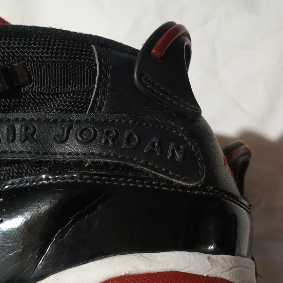 Kids Black and Red Basketball Shoes