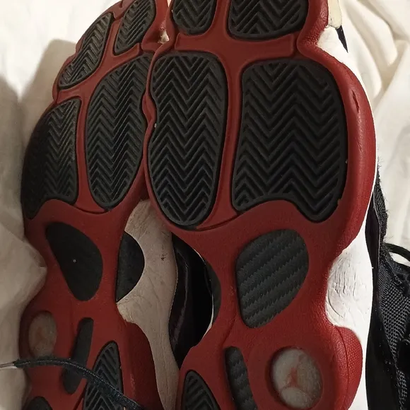 Kids Black and Red Basketball Shoes