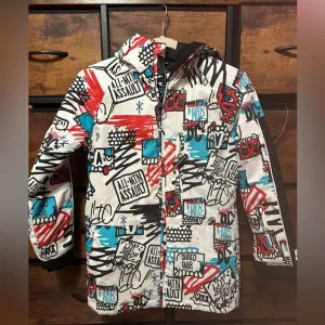 Kids DC shoes Retrospect snowboard jacket.