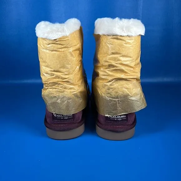 Koolaburra by Ugg Kids Aubrei Short Cold-Weather Plum - 3 - New in box