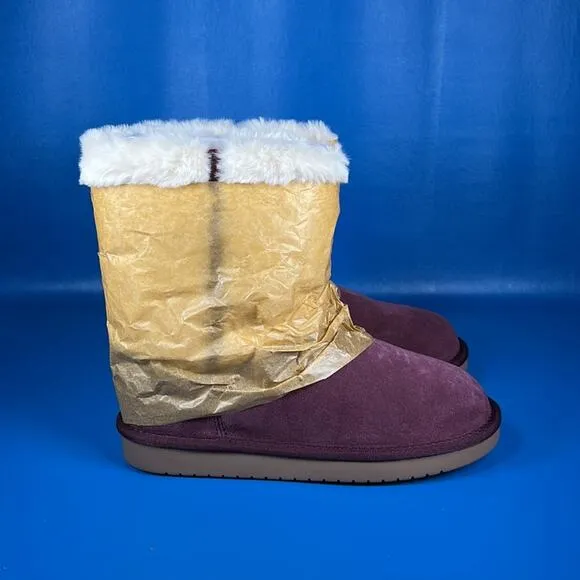 Koolaburra by Ugg Kids Aubrei Short Cold-Weather Plum - 3 - New in box
