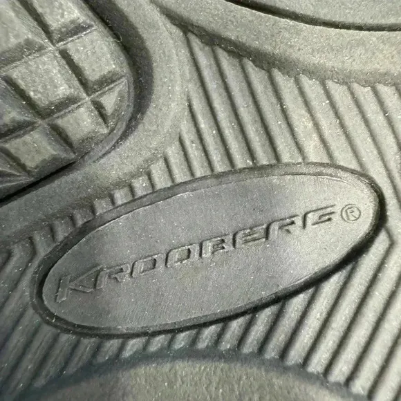 Krooberg women’s sandals black and gray Velcro straps size EU 39 NEW Germany NEW