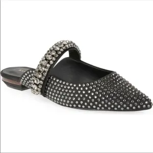 Kurt Geiger London Princely Shoes rhinestone black