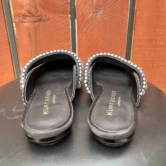 Kurt Geiger London Princely Shoes rhinestone black