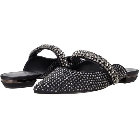 Kurt Geiger London Princely Shoes rhinestone black