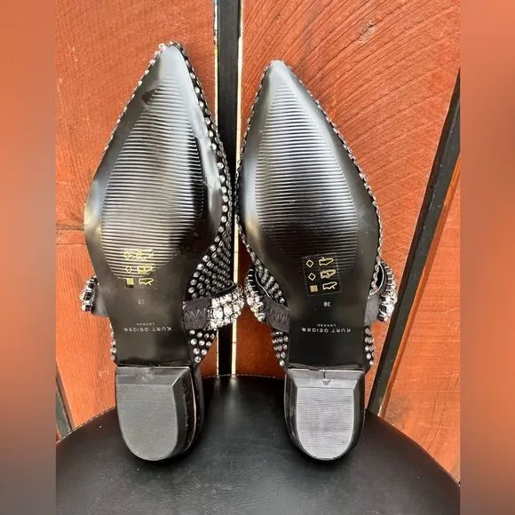 Kurt Geiger London Princely Shoes rhinestone black