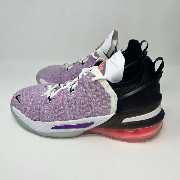 Lebron‎ XVII CW2760900 Kids Multicolor Sneakers Lace Up Low Top Shoes Size 4.5Y