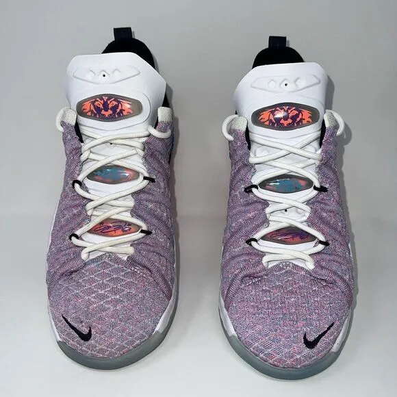 Lebron‎ XVII CW2760900 Kids Multicolor Sneakers Lace Up Low Top Shoes Size 4.5Y