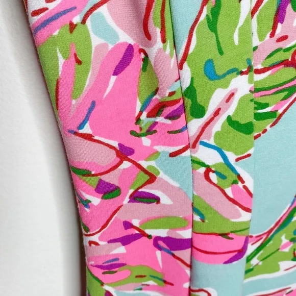 Lilly Pulitzer Briella in the Vias Ponte knit stretch fit and flare dress sz XS