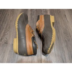 LL Bean Boots Low 3 Eye Duck Hunting Maine Men's Size 13 USA Made Read