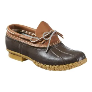 LL Bean Brown Rubber Moc Boot Duroble Water Proof Slip On 8/9
