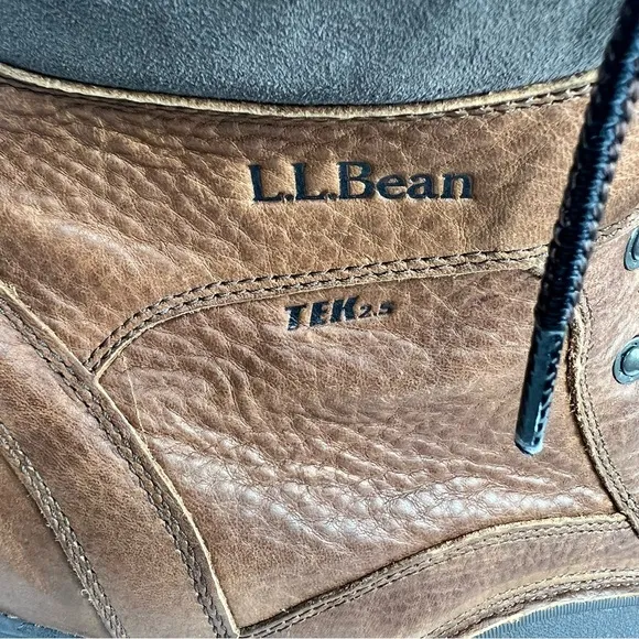 L.L.BEAN Storm Chaser Boots Men's 13 Waterproof 200 Gram Lug Rubber Sole