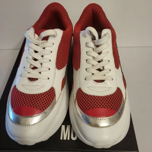 Love Moschino ja15086g1aip150a Running Shoes EU 40 US 10 White Red Black