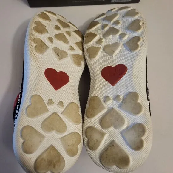 Love Moschino ja15086g1aip150a Running Shoes EU 40 US 10 White Red Black