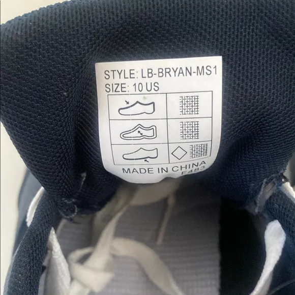 Lucky Brand Gray and Blue Sneakers with Suede and Mesh