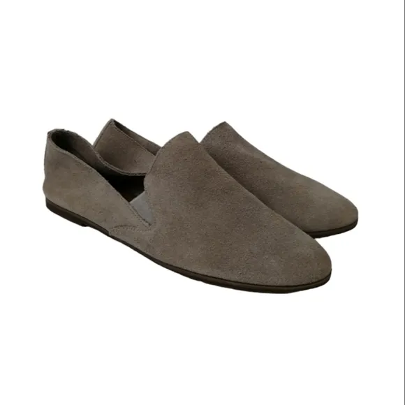 Lucky Brand Womens Charsa2 Comfort Suede Flats Loafer shoes sz 9M