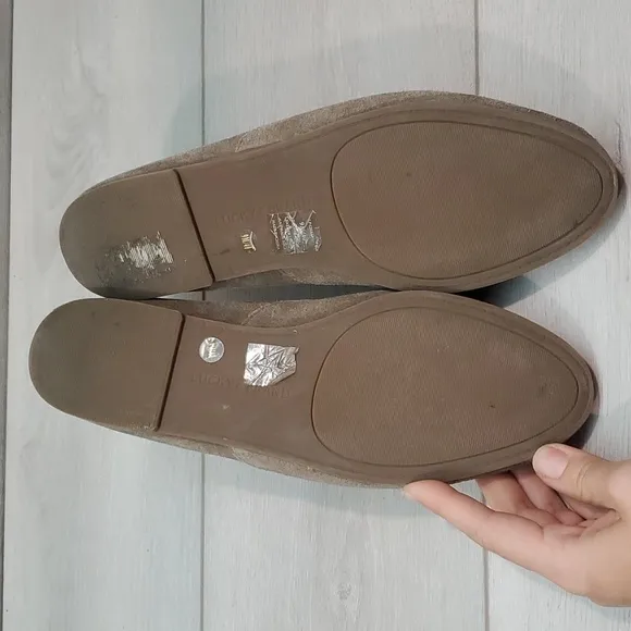 Lucky Brand Womens Charsa2 Comfort Suede Flats Loafer shoes sz 9M