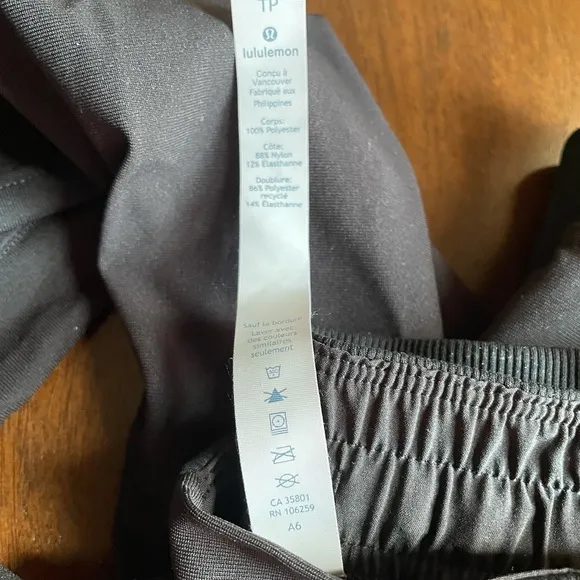 Lululemon Athletica Black ABC Joggers Size XS