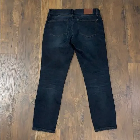 Madewell Skinny Skinny Crop Jean In Tempest Wash