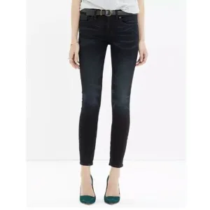 Madewell Skinny Skinny Crop Jean In Tempest Wash