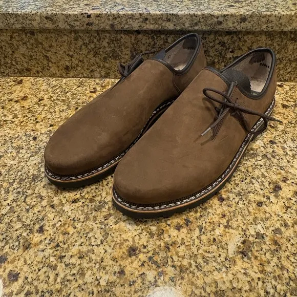 Meindl Men’s German Nubuk Leather Side Tie Walking Shoes Men’s 13 “For Actives”