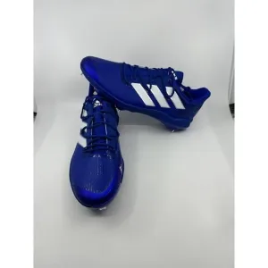 Men Adidas Adizero Afterburner 8 Baseball Cleats Royal Blue FZ4215 Size 13 NEW